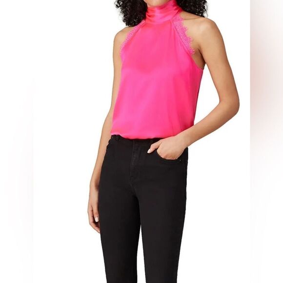 Generation Love
Alyssa Lace Halter Silk Top - Picture 1 of 12